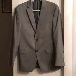 Alfani slim fit men’s grey suit jacket 38R never worn
